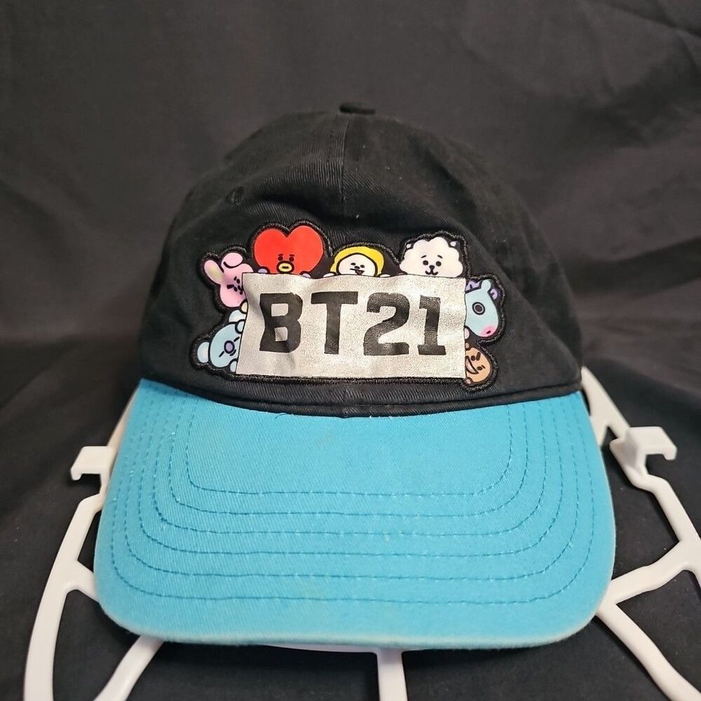 BT21 Hat Cap Men's Strap Back Adjustable Baseball